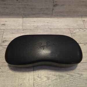 RAY-BAN EYEGLASSES SUNGLASSES BLACK CLAMSHELL CASE